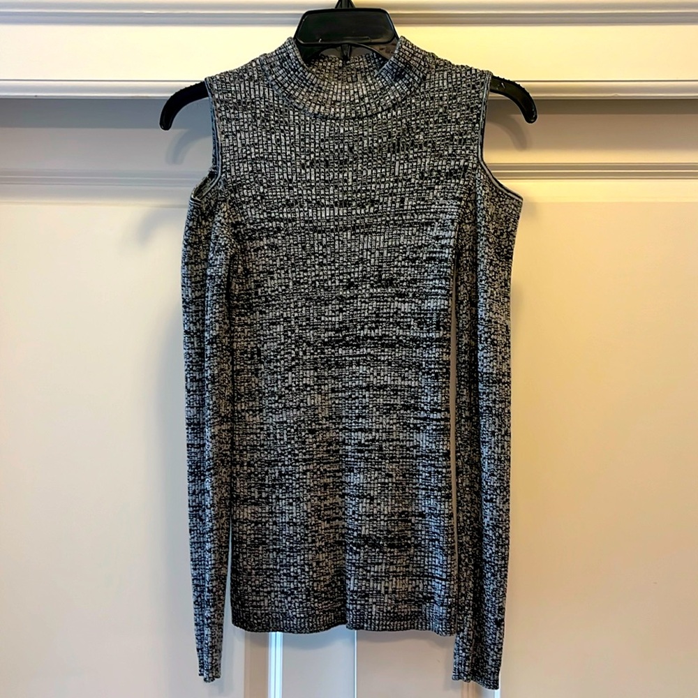 Say What? Cold Shoulder Top